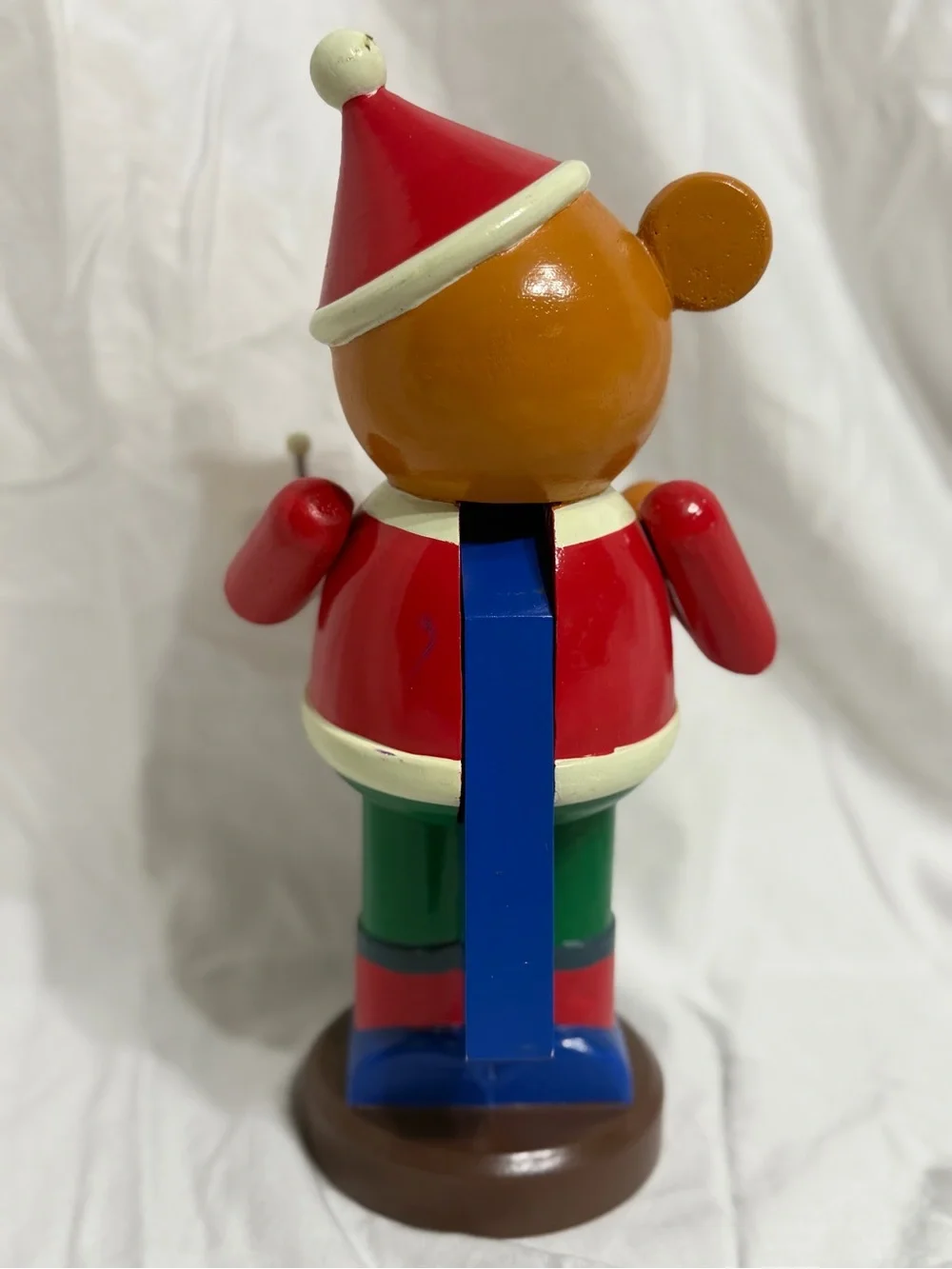 Vintage 1993 Matrix Industries Christmas Traditions Wooden Bear Nutcracker P6